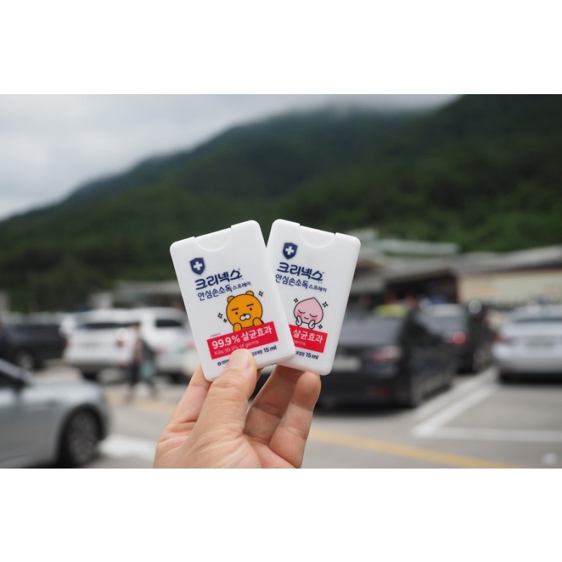 Xịt Khuẩn / Gel Rửa Tay Kleenex  Hàn Quốc - Dung tích 15ml & 55ml
