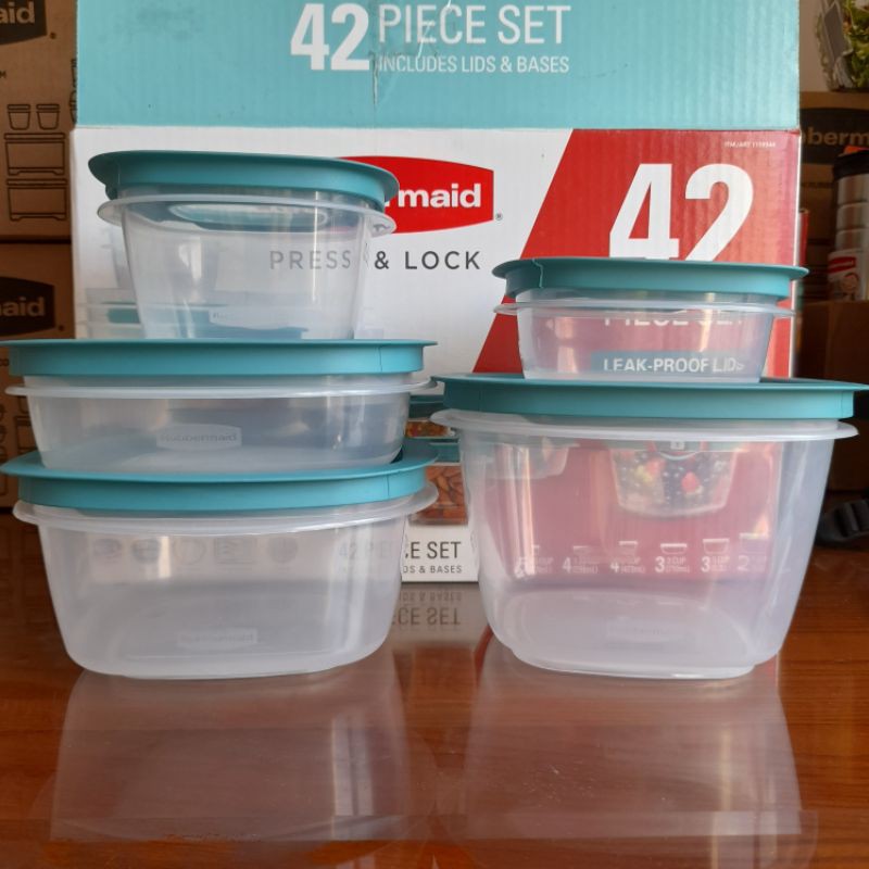 Hộp Rubbermaid nắp xanh - Lẻ size. Hàng chuẩn Mỹ. | BigBuy360 - bigbuy360.vn