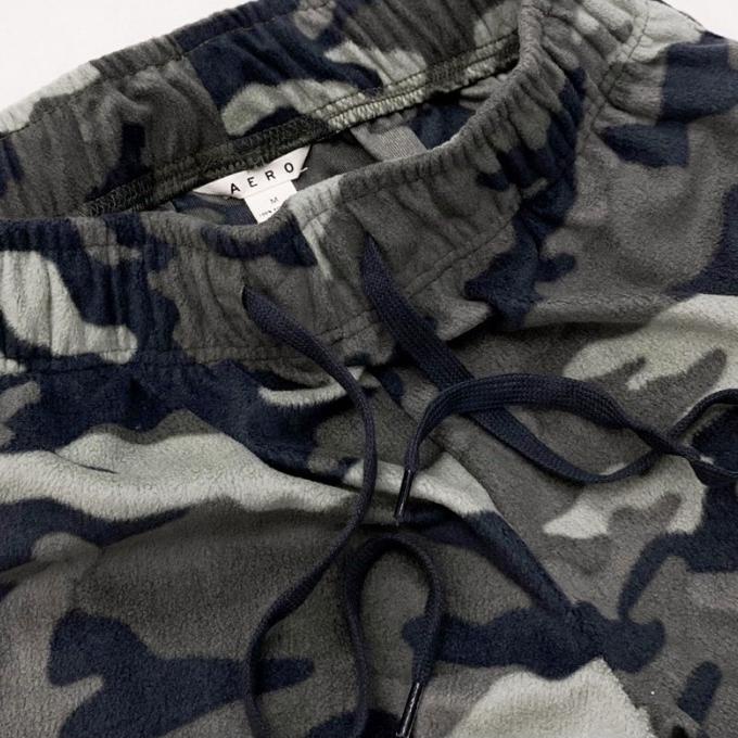 A87 Camo Quần Jogger Lông Cừu
