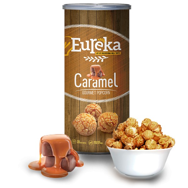 [Mã SKAMLTSM9 giảm 10% đơn 99K] [ HÀNG NHẬP KHẨU] Bỏng ngô Eureka nhập khẩu Malaysia vị Caramel