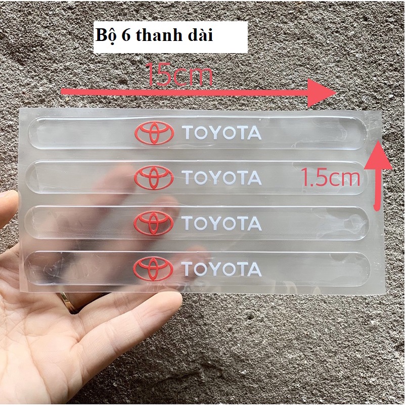 Combo 10 Miếng Dán Silicon Trong Chống Xước Hõm Cửa, Tay Nắm Cửa , Gương Ô Tô Xe Hơi  Honda,Mazda, Toyota, Ford, Kia...