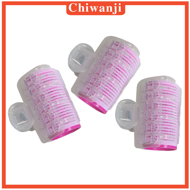 [Chiwanji] Dụng Cụ Uốn Tóc Ma Thuật Tạo Kiểu Gợn Sóng Màu Hồng Dành Cho Salon