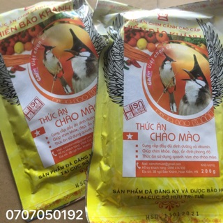 Cám chim HIỂN BẢO KHÁNH CHÀO MÀO sao ổn định - 200g