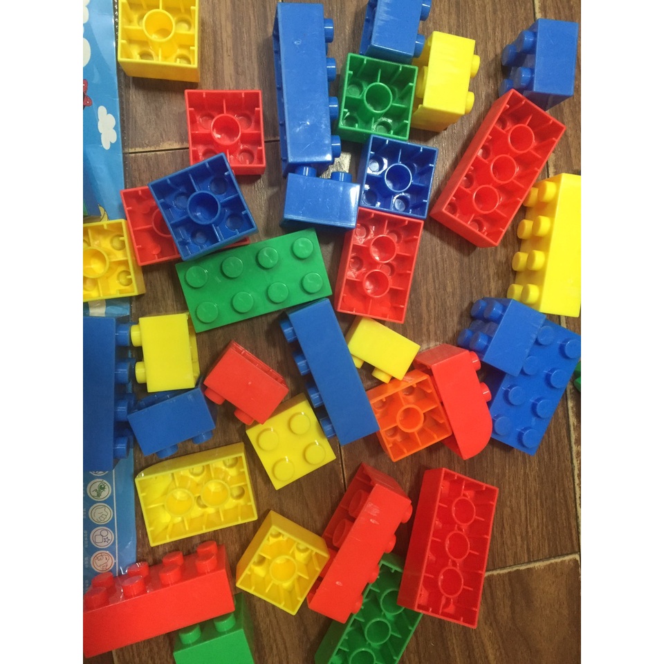 Đồ chơi cân - xếp hình tông cai lego vuông to 1kg