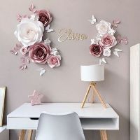 Set hoa giấy backdrop