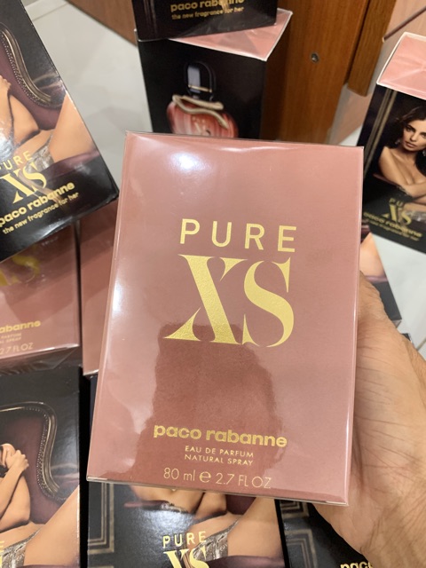 Nước hoa paco rabanne pure xs edp 80ml full seal (hình tự chụp)