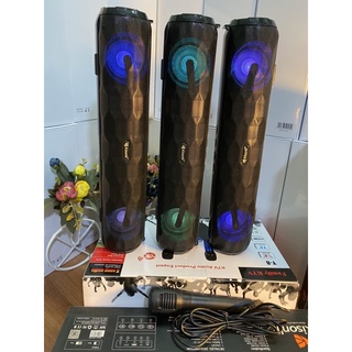 LOA KARAOKE BLUTOOTH KISONLI LED-908