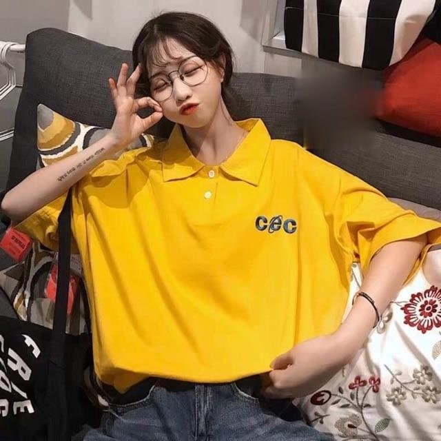 Áo Polo Thun Form Rộng Chất Liệu Mềm Mát Nhẹ Nhàng Phong Cách Trẻ TRung  In Chữ Seo Tổng Tài  TTQ0278