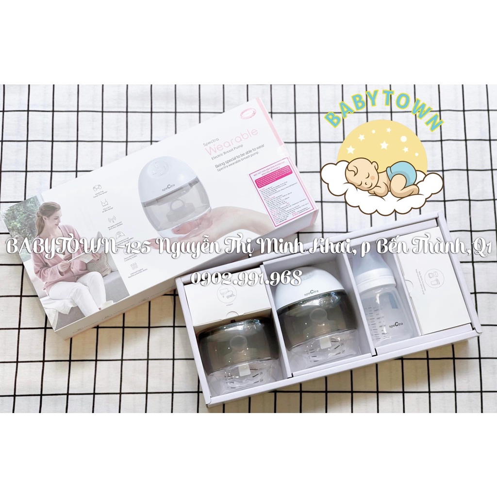 MÁY HÚT SỮA RẢNH TAY KHÔNG DÂY SPECTRA WEARABLE