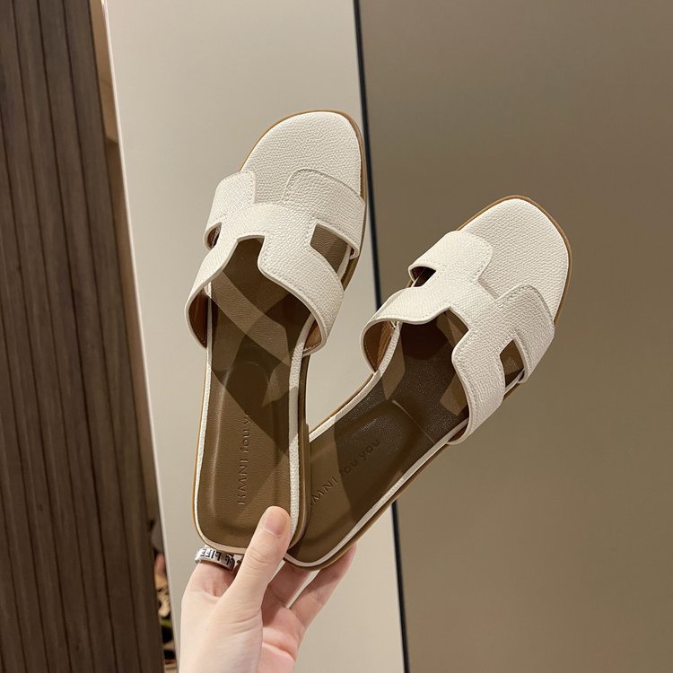 Dép Da Chữ H nhiều màu, đế nhựa dẻo chống trơn trượt 423