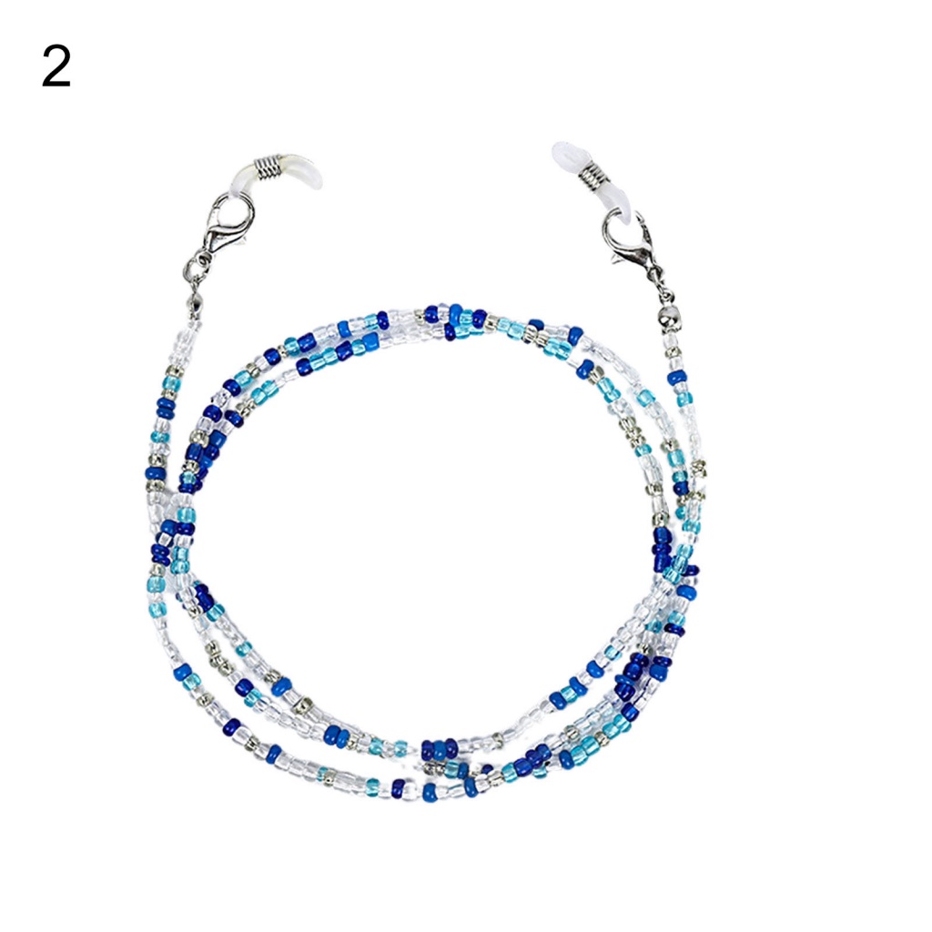 Dây Đeo Mắt Kính Xỏ Hạt Nhiều Màu Sắc Mang Đi Tiện Dụng