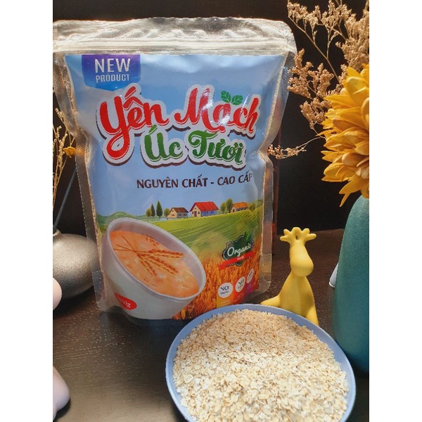 Bịch 1kg yến mạch nguyên chất