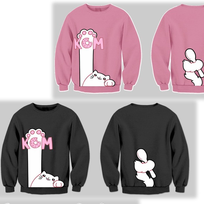 Sweater "Mèo đột biến" | BigBuy360 - bigbuy360.vn