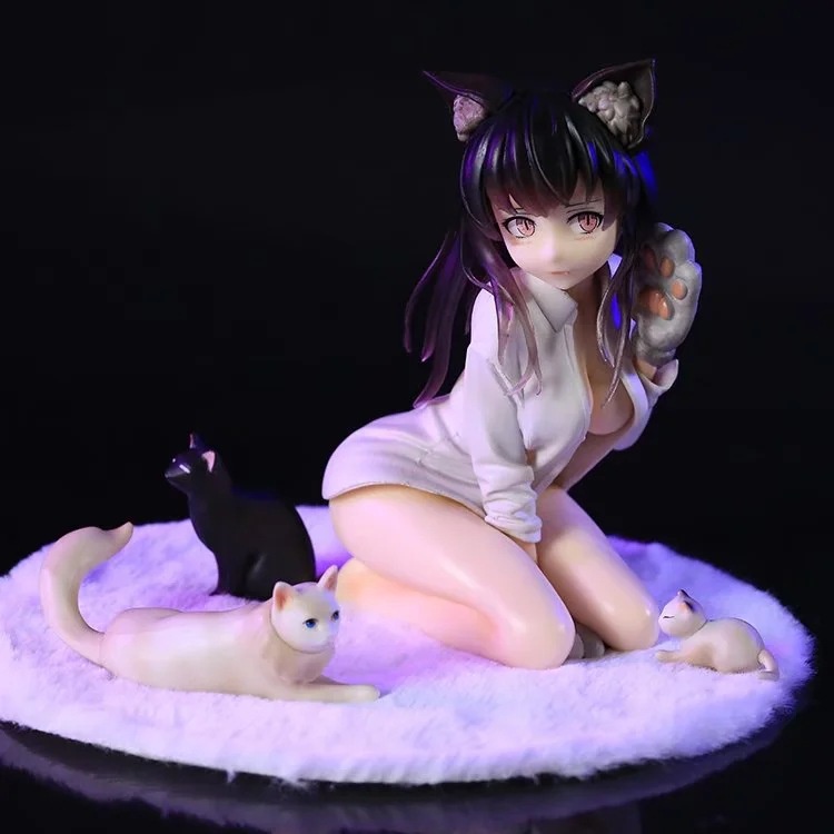 Mô hình nhân vật Koyafu Cat Girl Mia 14 cm