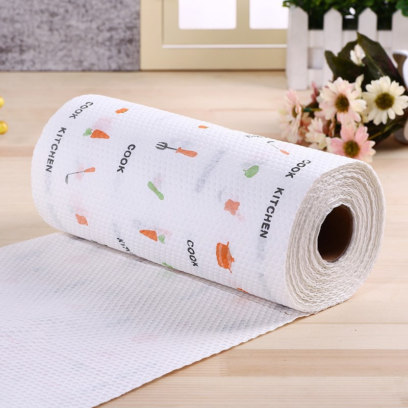 Khăn giấy đa năng dạng cuộn có họa tiết, siêu dai, siêu thấm hút, tái sử dụng nhiều lần