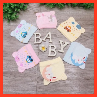 Mũ cotton Sơ Sinh Cho Bé dưới 3 tháng