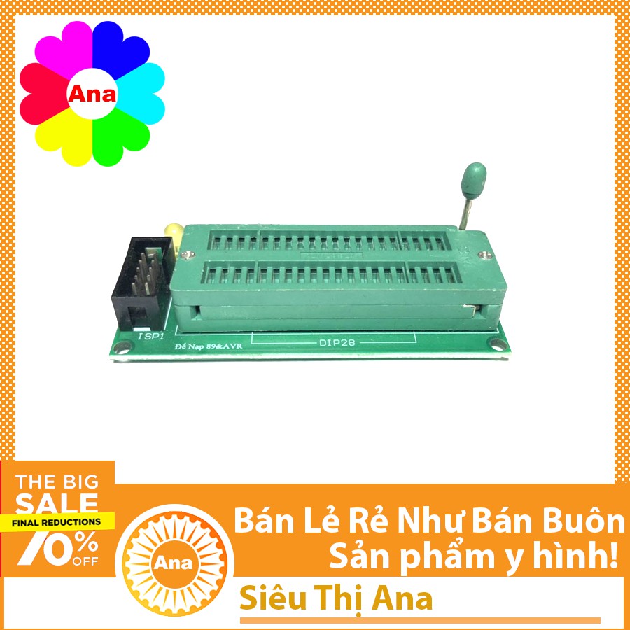 Đế Nạp ISP/AVR | BigBuy360 - bigbuy360.vn