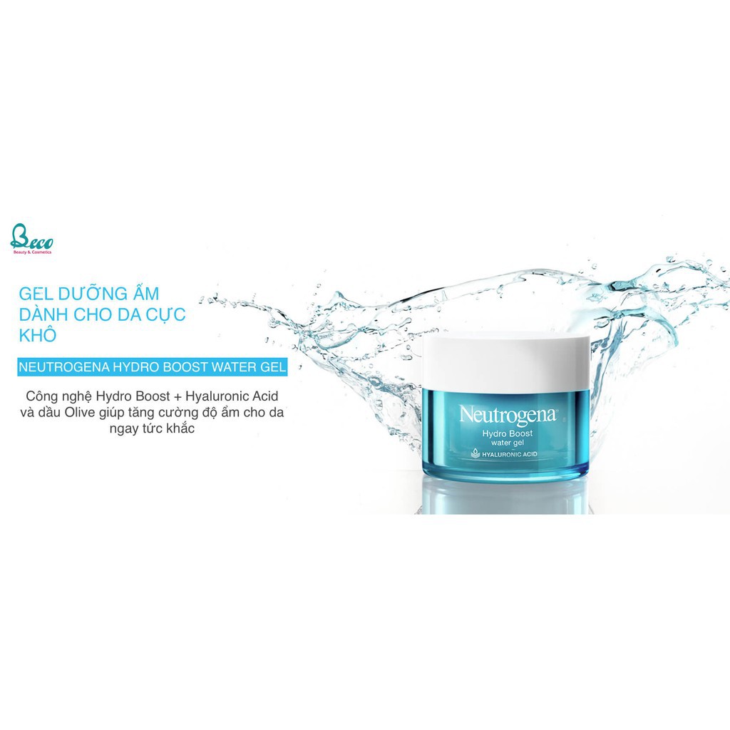 [Mỹ Phẩm Xách Tay]  Kem Dưỡng Ẩm Neutrogena Hydro Boost Water Gel Dành Cho Da Khô  - Phụ Nữ Làm Đẹp