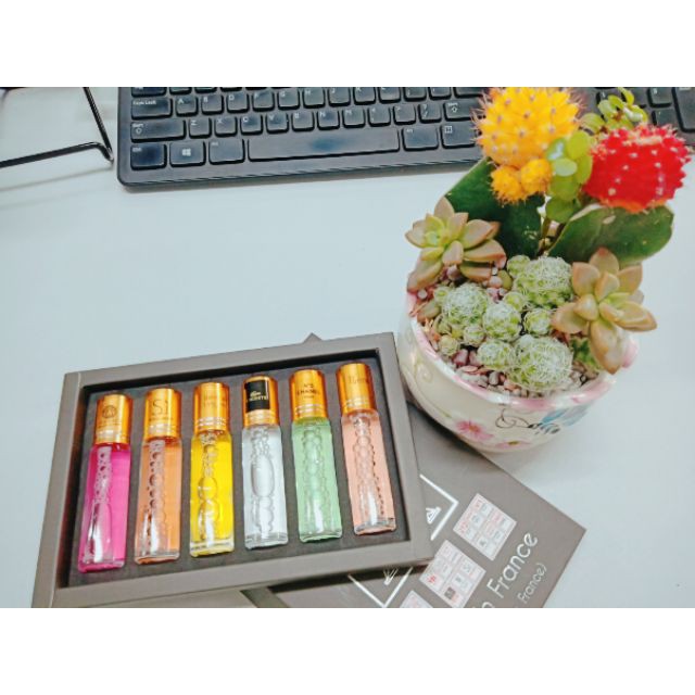 Set 6 Chai Nước Hoa hương cực thơm,lưu hương tốt dạng lăn (nam nữ) giá sỉ lẻ