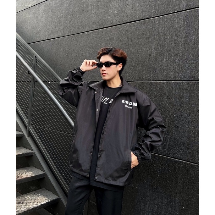 Áo khoác dù 2 lớp LOCAL BRAND OTIS CLUB - NÚT BASIC JACKET