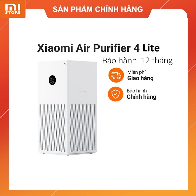 Máy lọc không khí Xiaomi Mi Air Purifier 4 Lite - Bản quốc tế chính hãng bảo hành 12 tháng