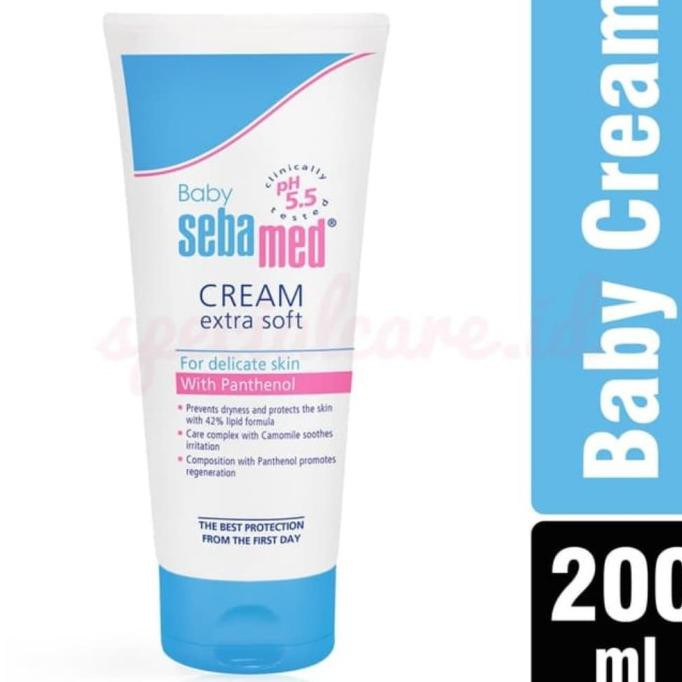 (Hàng Mới Về) Kem Dưỡng Da Sebamed Dung Tích 200ml Mềm Mại Cho Bé