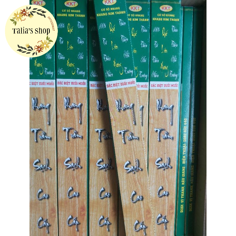Hộp 30 cây nhang trầm hương quế cao cấp