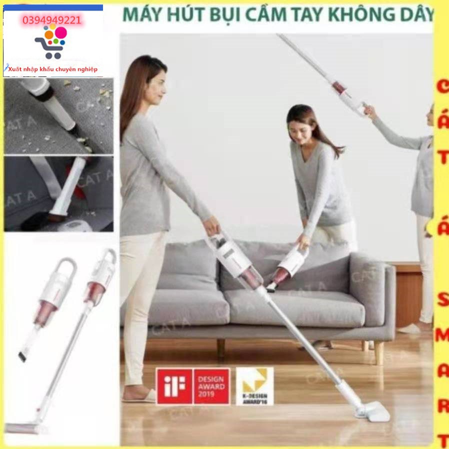 [BH CHÍNH HÃNG] MÁY HÚT BỤI KHÔNG DÂY VACUUM A-031 - Hút sạch rác trên mọi bề mặt, tiết kiệm sức lực cho người dùng