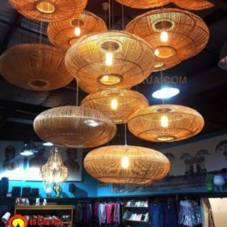 Đèn Cầu Tre size 40