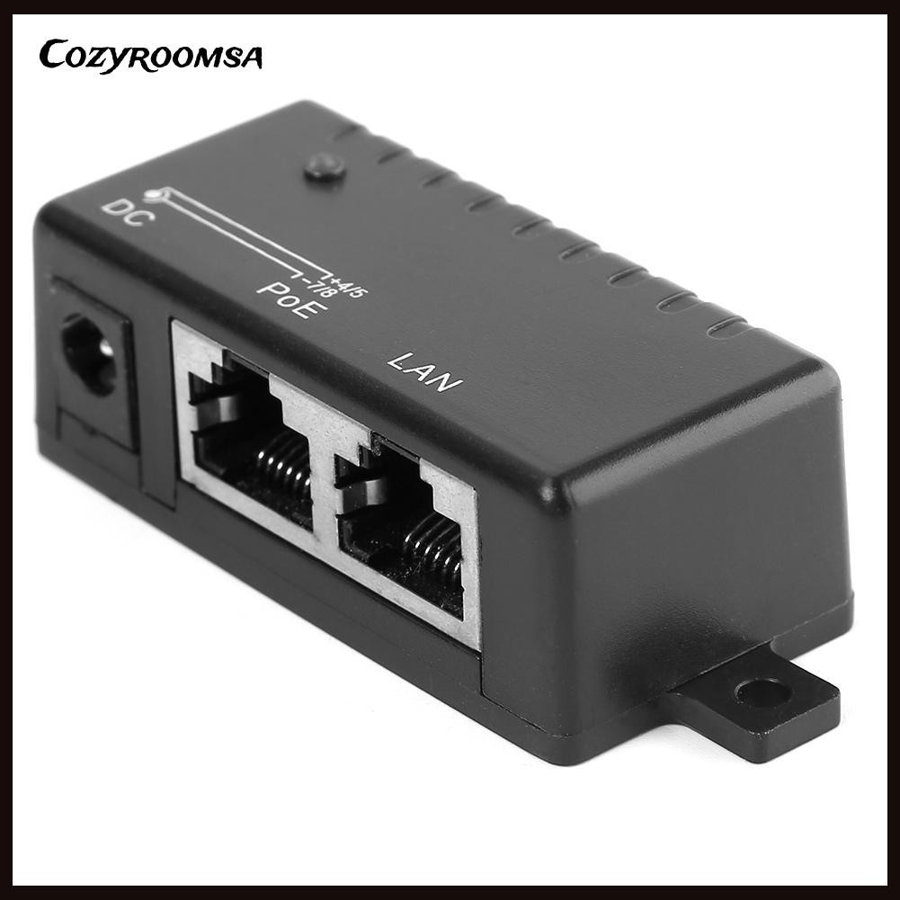 Bộ Chia Mạng Poe. 100mbps Poe Dc Rj45 Và Phụ Kiện