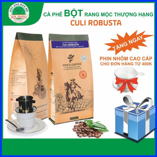  Cà Phê BỘT Men's Coffee - Dòng CULI ROBUSTA Đặc Sản Buôn Ma Thuột (gói 500gr)
