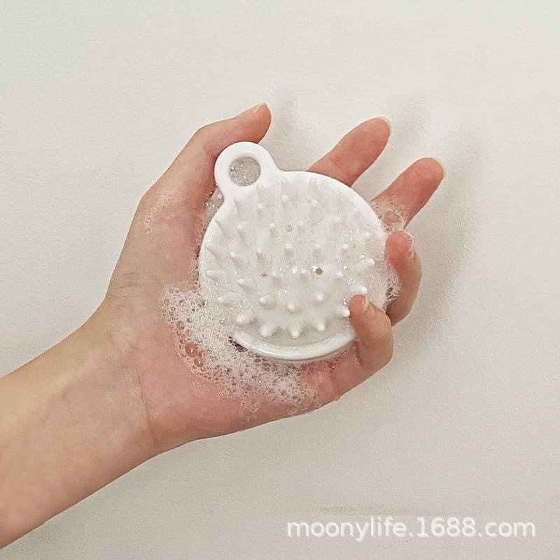 Lược Gội Đầu Massage Gai Silicon Mát Xa Da Đầu, Giảm Rụng Tóc