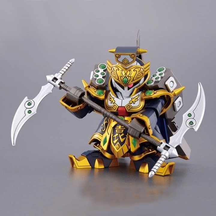 Gundam A030 Viên Thuật - Đồ chơi lắp ráp sd Gundam Tam Quốc New4all tặng kèm 01 xe ô tô mini bánh đà