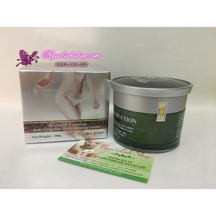 Kem massage tan mỡ toàn thân REVITALITE BODY SHAPING CREAM