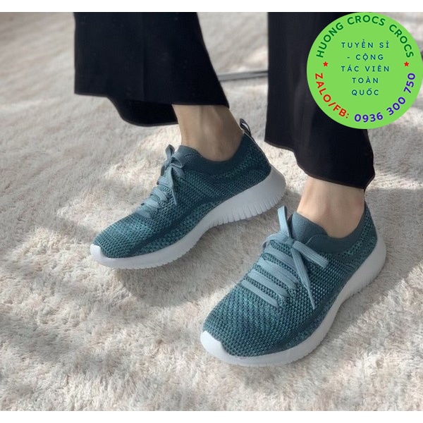 GIÀY THỂ THAO SKECHERS UNTRA FLEX STATEMENTS CHO NỮ MÀU XANH