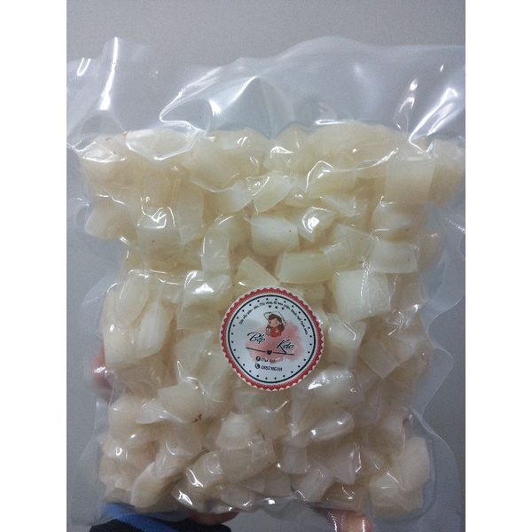 Dừa viên sấy dẻo không đường chuẩn Keto/Das/Lowcarb.85K/0,5kg