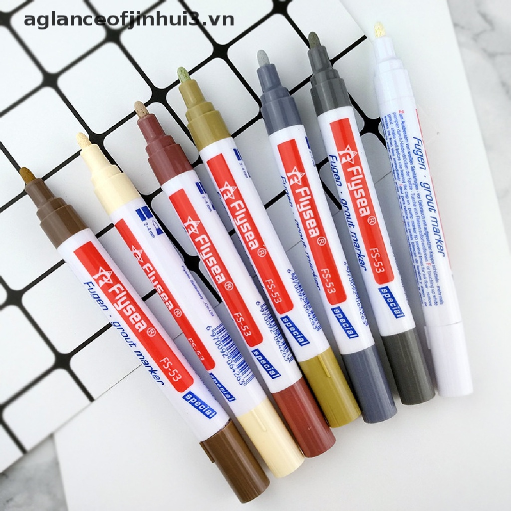 * * Afvn * * Bút Mực Màu Trắng Để Sửa Chữa Khe Hở Phòng Tắm