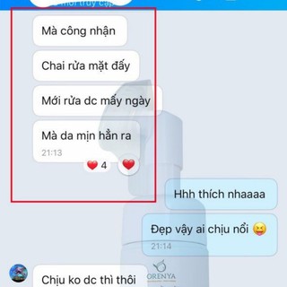 Kem rửa mặt nhân sâm đỏ hàn quốc Orenya