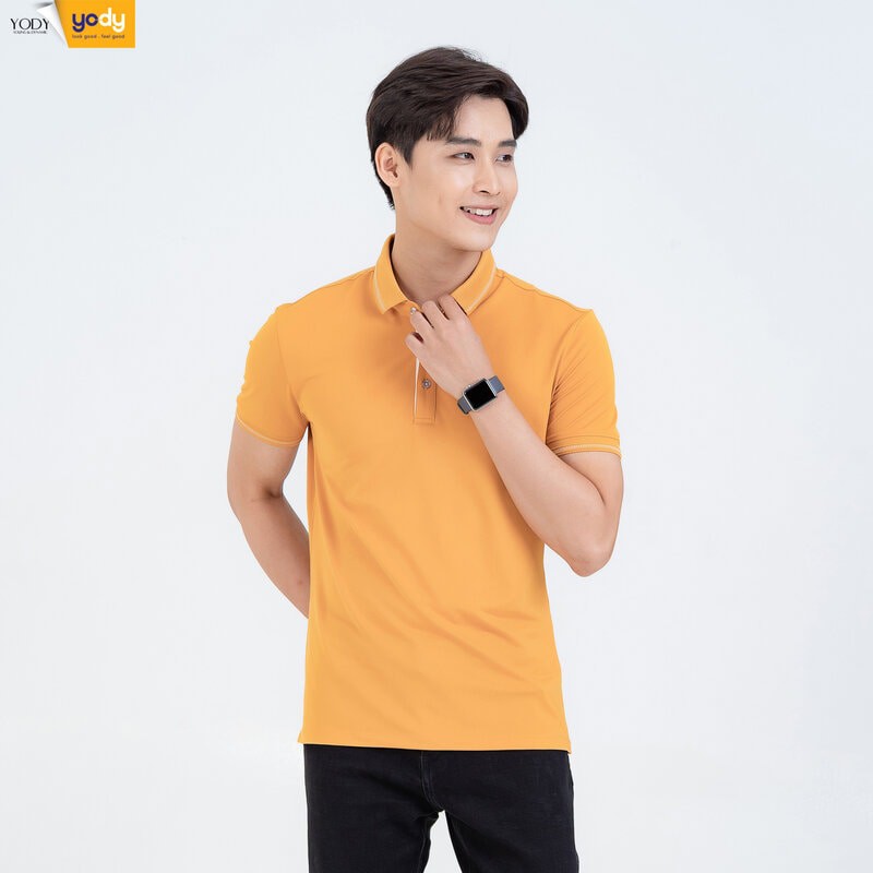 Áo polo nam coolmax YODY kiểu dáng trẻ trung thoáng mát - APM3519 | BigBuy360 - bigbuy360.vn