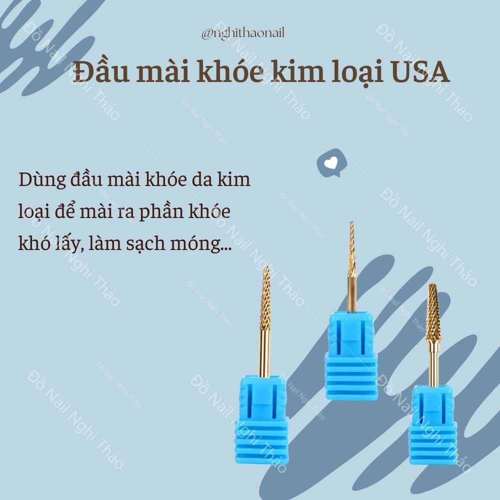 Đầu mài khóe kim loại USA chuyên dụng