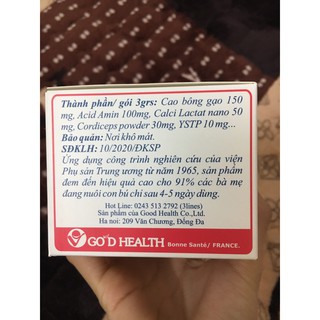 CỐM LỢI SỮA MUMMILK CHO PHỤ NỮ SAU SINH (20 GÓI)