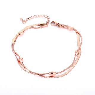 Lắc Chân Nữ 2 Tầng Đơn Giản Titan Ko Đen Ko Ngứa An Toàn Cho Sức Khỏe Bilyshop TT 1988