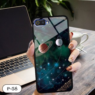 Ốp lưng kính Realme C2- hình 3D