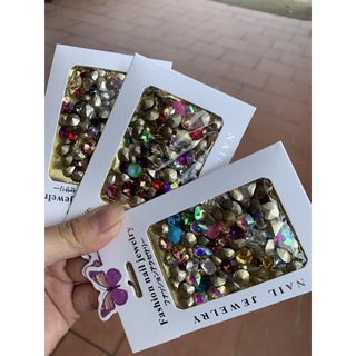 Đá trang trí móng mix kiểu 40k /1 bịch