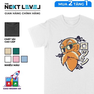 Áo thun Master Roshi - Dragon Ball Unisex THE NEXT LEVEL, Cotton 100% 5 màu nam nữ - BT0101