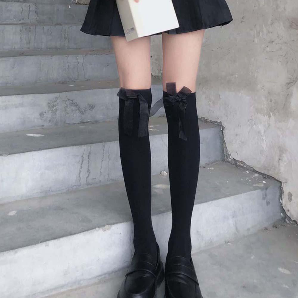 SOMEDAYZL Vớ Dài Qua Gối Phong Cách Lolita Gợi Cảm Cho Nữ