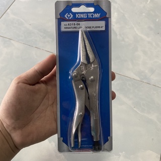 Kìm bấm mũi nhọn Kingtony 6315-06 dài 166mm