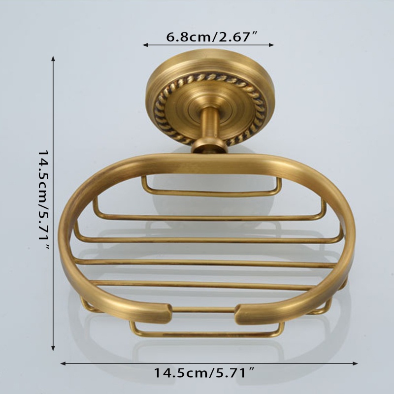 Giá Đỡ Xà Phòng Gắn Tường Bằng Đồng Thau
