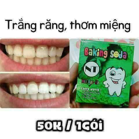 Baking Soda NT mix bạc hà