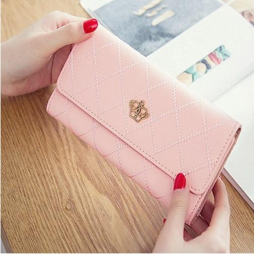 [Ví Nữ Dáng Dài] Ví Nữ Cầm Tay Đẹp Giá Rẻ Bóp Nữ Cao Cấp - Ví Da Nữ Hàng Hiệu Bảo Hành 12 Tháng | BigBuy360 - bigbuy360.vn